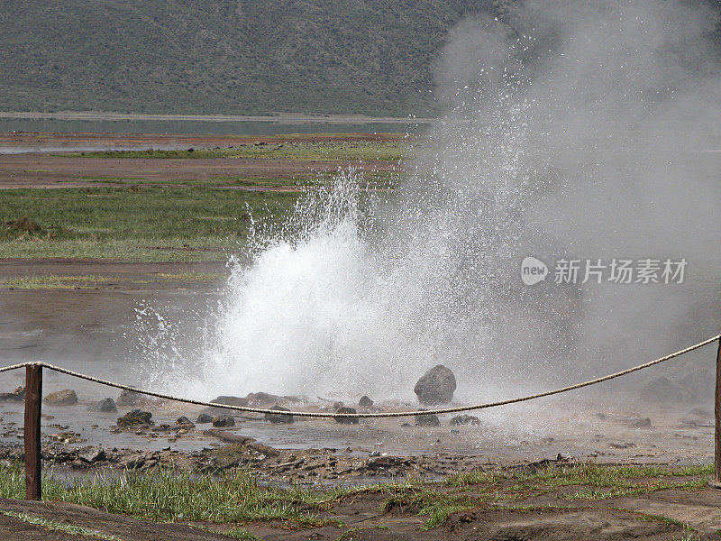 Hot spring at Lake Bogoria